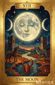 The Moon Tarot Card Meaning